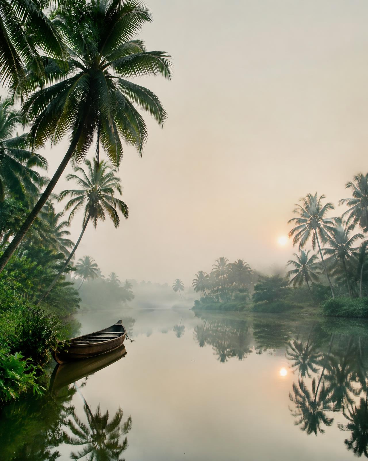 Stillness on the Water: The Kerala Backwaters